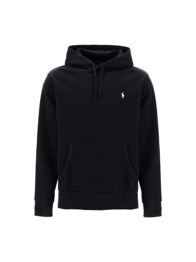 Embroidered Pony Cotton Hoodie-Polo Ralph Lauren-JOHN JULIA