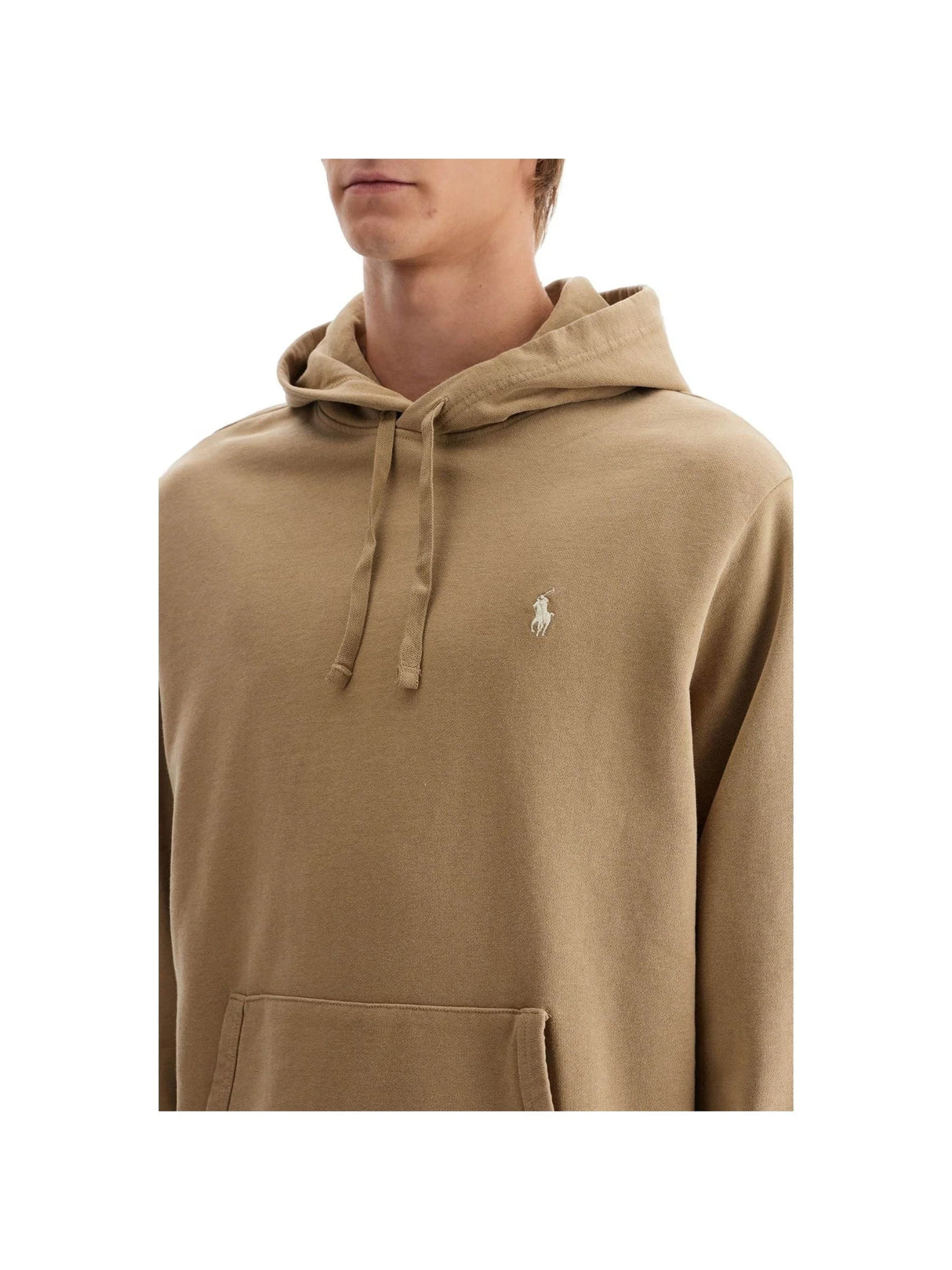 POLO RALPH LAUREN-Hooded Sweatshirt With Embroidered Pony -JOHN JULIA.