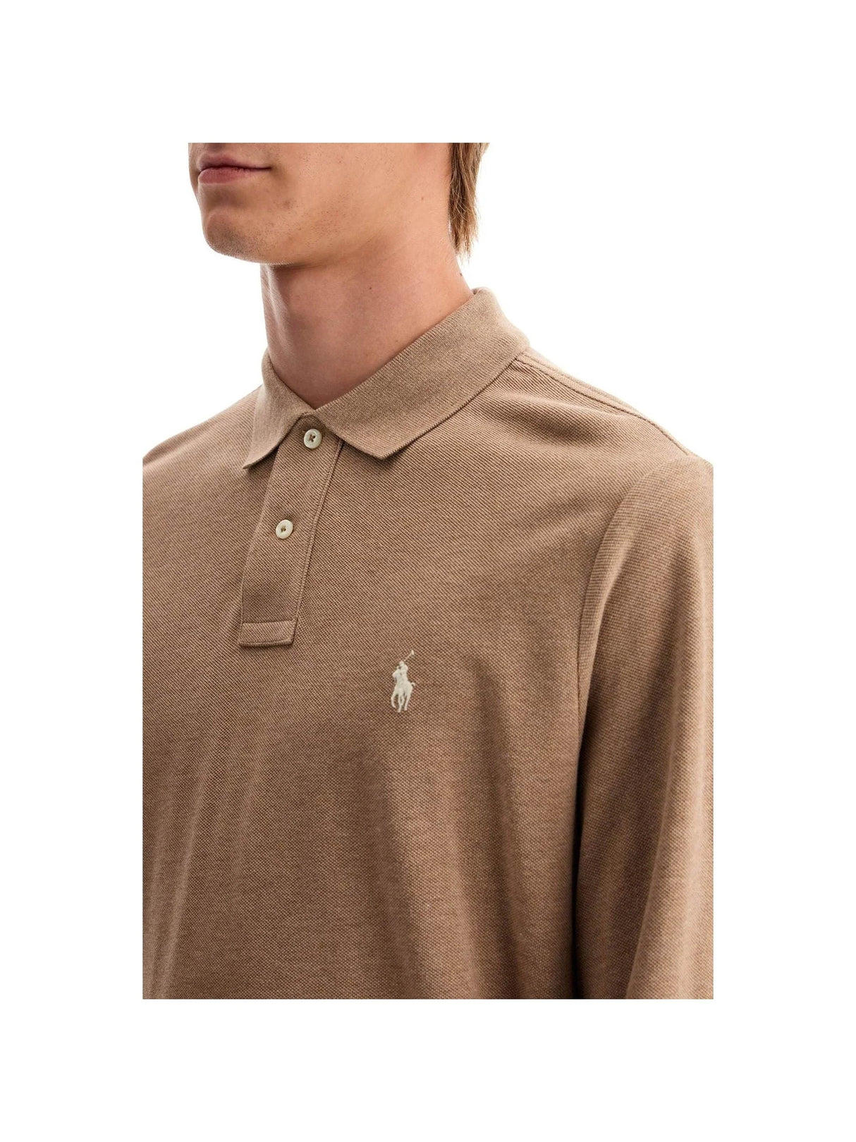 Long-sleeved Polo Shirt