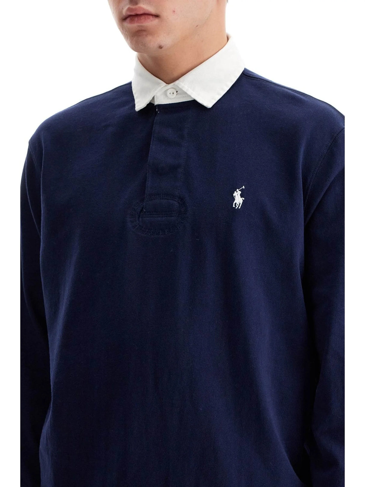 POLO RALPH LAUREN-Long-Sleeved Polo Shirt-JOHN JULIA