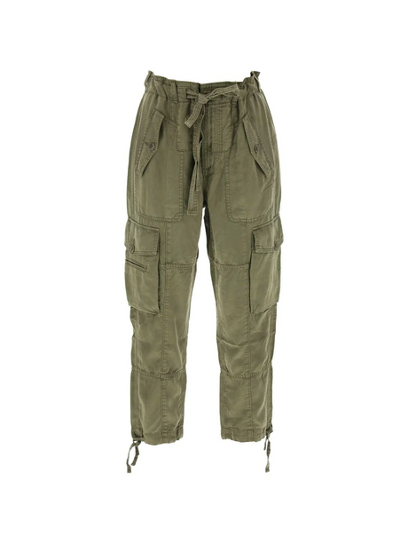 Lyocell Drawstring Cargo Pants POLO RALPH LAUREN JOHN JULIA.