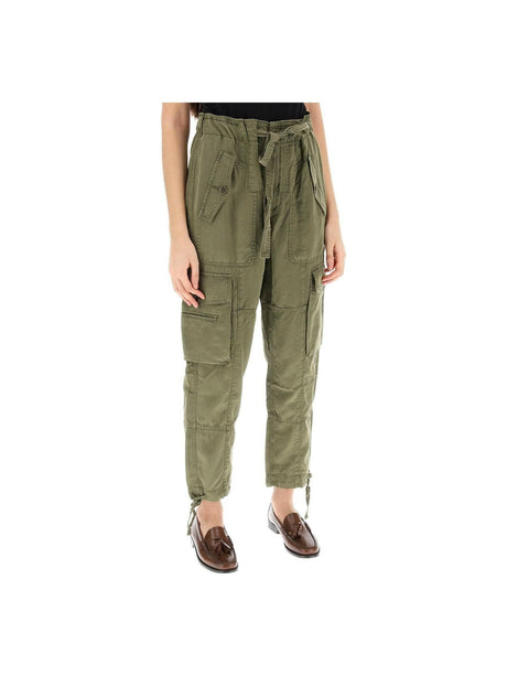 Lyocell Drawstring Cargo Pants POLO RALPH LAUREN JOHN JULIA.