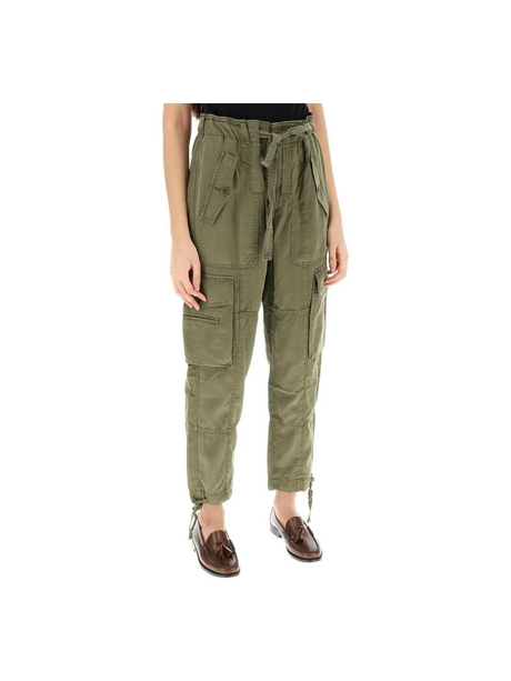 Lyocell Drawstring Cargo Pants POLO RALPH LAUREN JOHN JULIA.