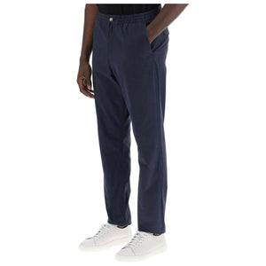 Nautical Ink Navy Prepster Classic Fit Cotton Pants POLO RALPH LAUREN JOHN JULIA.