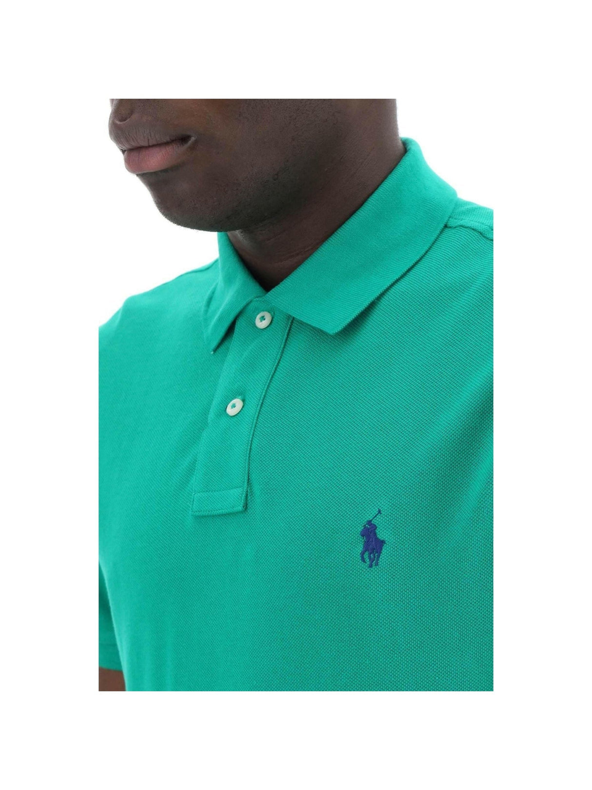 Pique Cotton Polo Shirt POLO RALPH LAUREN JOHN JULIA.