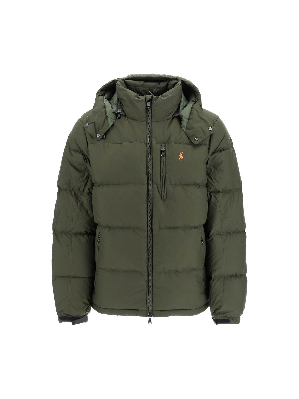 Quilted Down Hooded Jacket