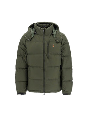 Quilted Down Hooded Jacket