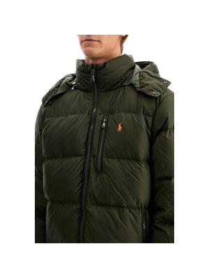 Quilted Down Hooded Jacket