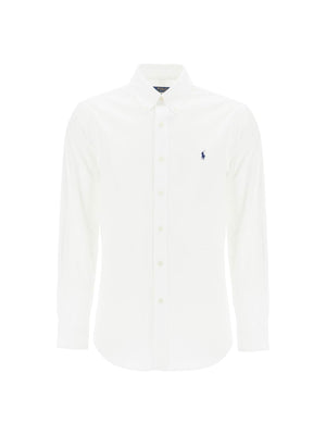 POLO RALPH LAUREN-Stretch Poplin Shirt For Men -JOHN JULIA.