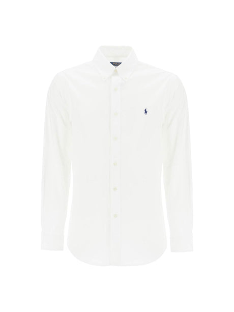 POLO RALPH LAUREN-Stretch Poplin Shirt For Men -JOHN JULIA.