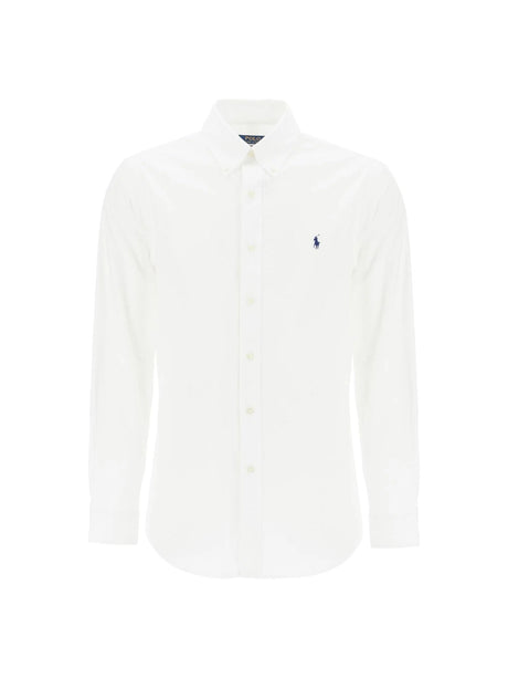 POLO RALPH LAUREN-Stretch Poplin Shirt For Men -JOHN JULIA.