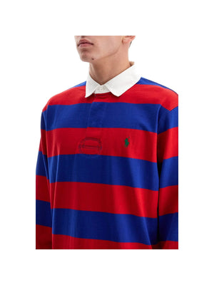 Striped Cotton Polo Shirt-Polo Ralph Lauren-JOHN JULIA