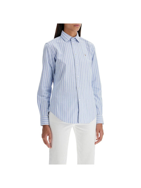 Striped Oxford Shirt For Men