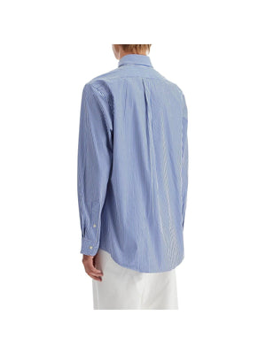 POLO RALPH LAUREN-'Striped Stretch Poplin Shirt With -JOHN JULIA.