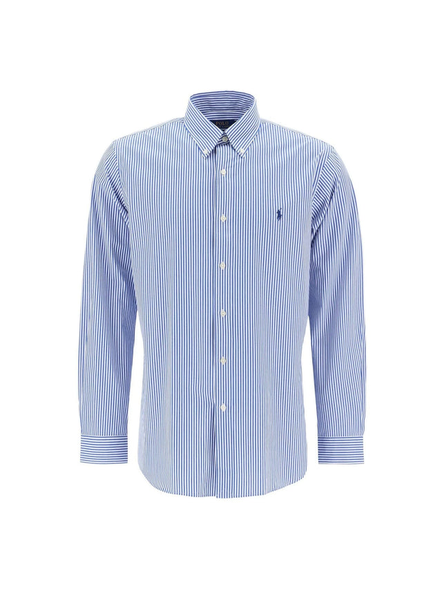 POLO RALPH LAUREN-'Striped Stretch Poplin Shirt With -JOHN JULIA.