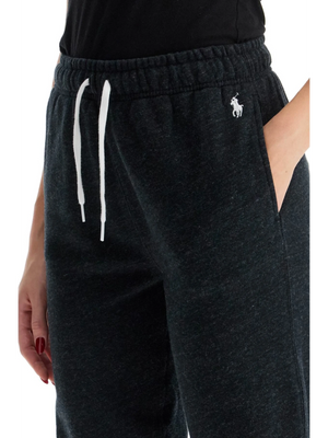 Drawstring Waist Cotton Sweatpants-Polo Ralph Lauren-JOHN JULIA