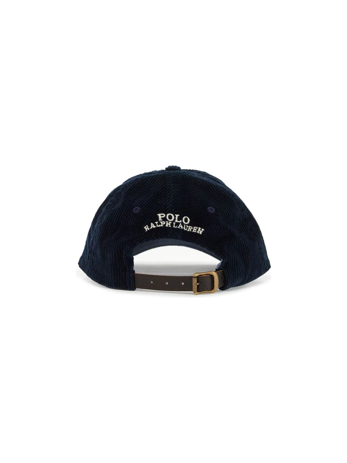 Velvet Ribbed Baseball Cap With Nine