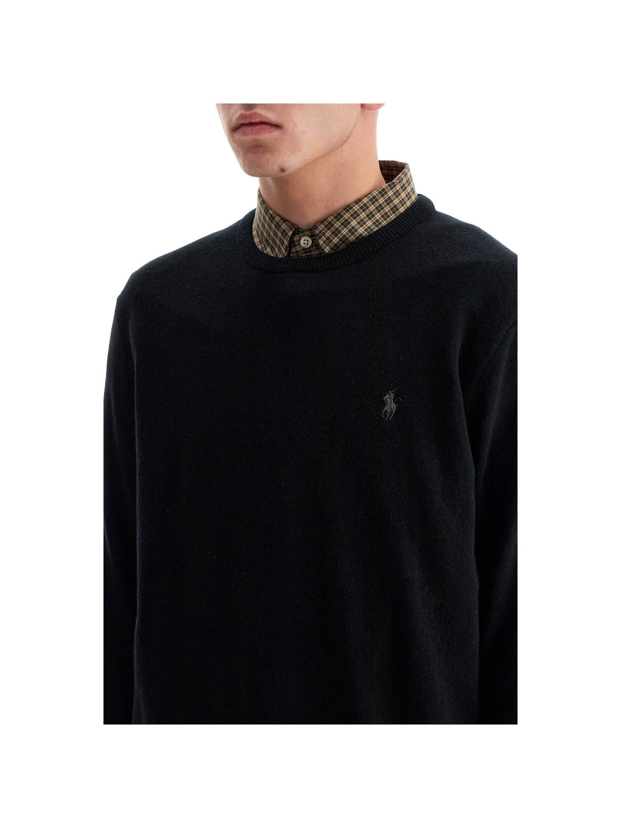 Pony Embroidery Wool Sweater-Polo Ralph Lauren-JOHN JULIA