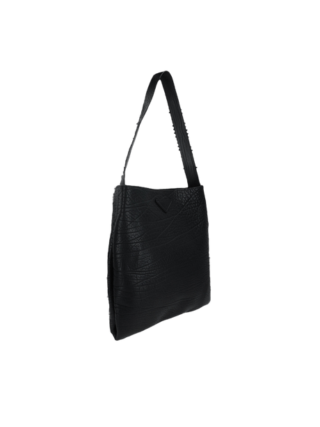 Bold Leather Shoulder Bag-PRADA-JOHN JULIA