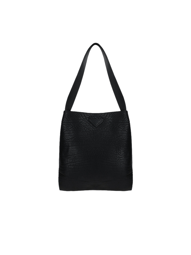 Bold Leather Shoulder Bag-PRADA-JOHN JULIA