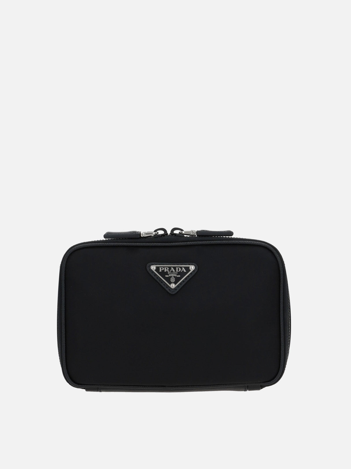 Prada Brique Crossbody Bag In Re-Nylon And Saffiano Leather