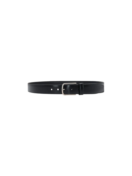 PRADA-Brushed Leather Belt-JOHN JULIA