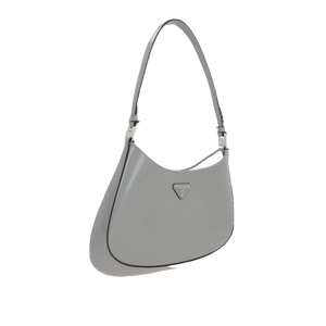 Brushed Leather Cleo Hobo Bag-PRADA-JOHN JULIA