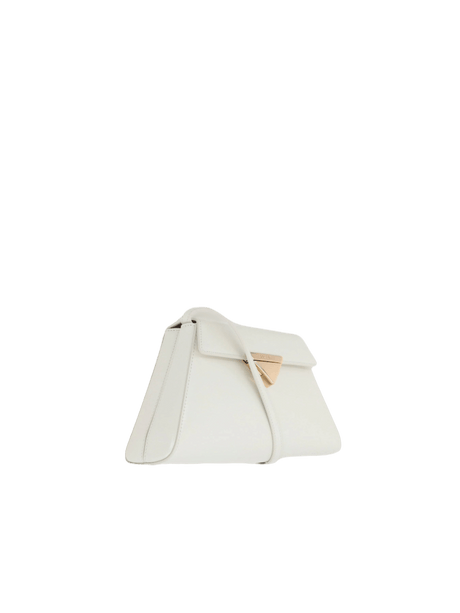 Brushed Leather Medium Shoulder Bag-PRADA-JOHN JULIA