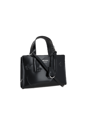 PRADA-Brushed Leather Re-Edition 1995 Mini Handbag-JOHN JULIA