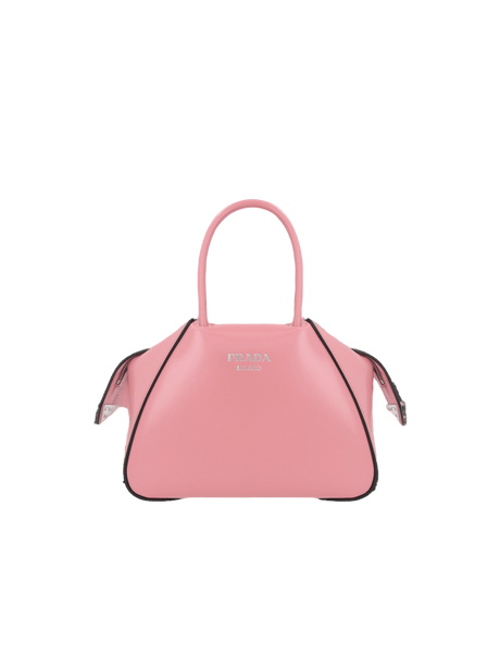 Brushed Leather Supernova Micro Handbag-PRADA-JOHN JULIA