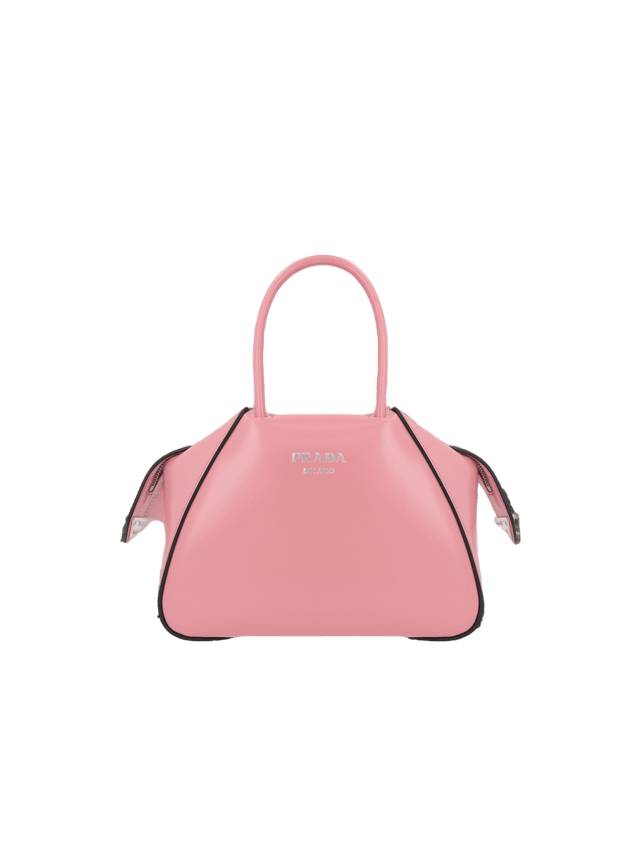 Brushed Leather Supernova Micro Handbag-PRADA-JOHN JULIA