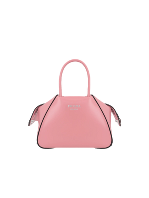 Brushed Leather Supernova Micro Handbag-PRADA-JOHN JULIA