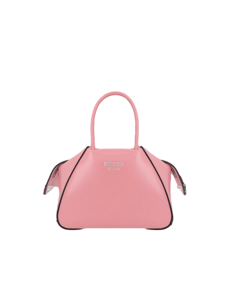 Brushed Leather Supernova Micro Handbag-PRADA-JOHN JULIA