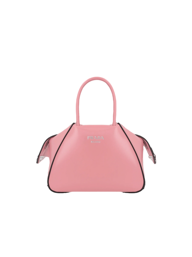 Brushed Leather Supernova Micro Handbag-PRADA-JOHN JULIA