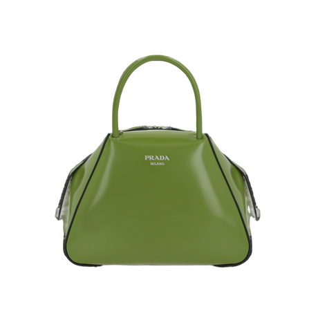 Brushed Leather Supernova Small Handbag-PRADA-JOHN JULIA