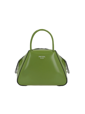 Brushed Leather Supernova Small Handbag-PRADA-JOHN JULIA