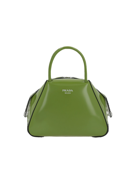 Brushed Leather Supernova Small Handbag-PRADA-JOHN JULIA