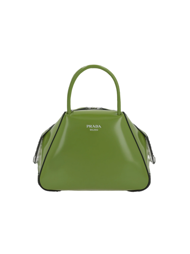 Brushed Leather Supernova Small Handbag-PRADA-JOHN JULIA