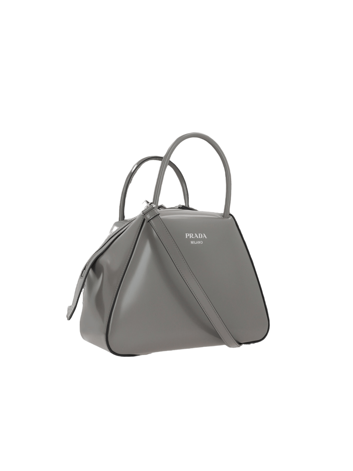 Brushed Leather Supernova Small Handbag-PRADA-JOHN JULIA