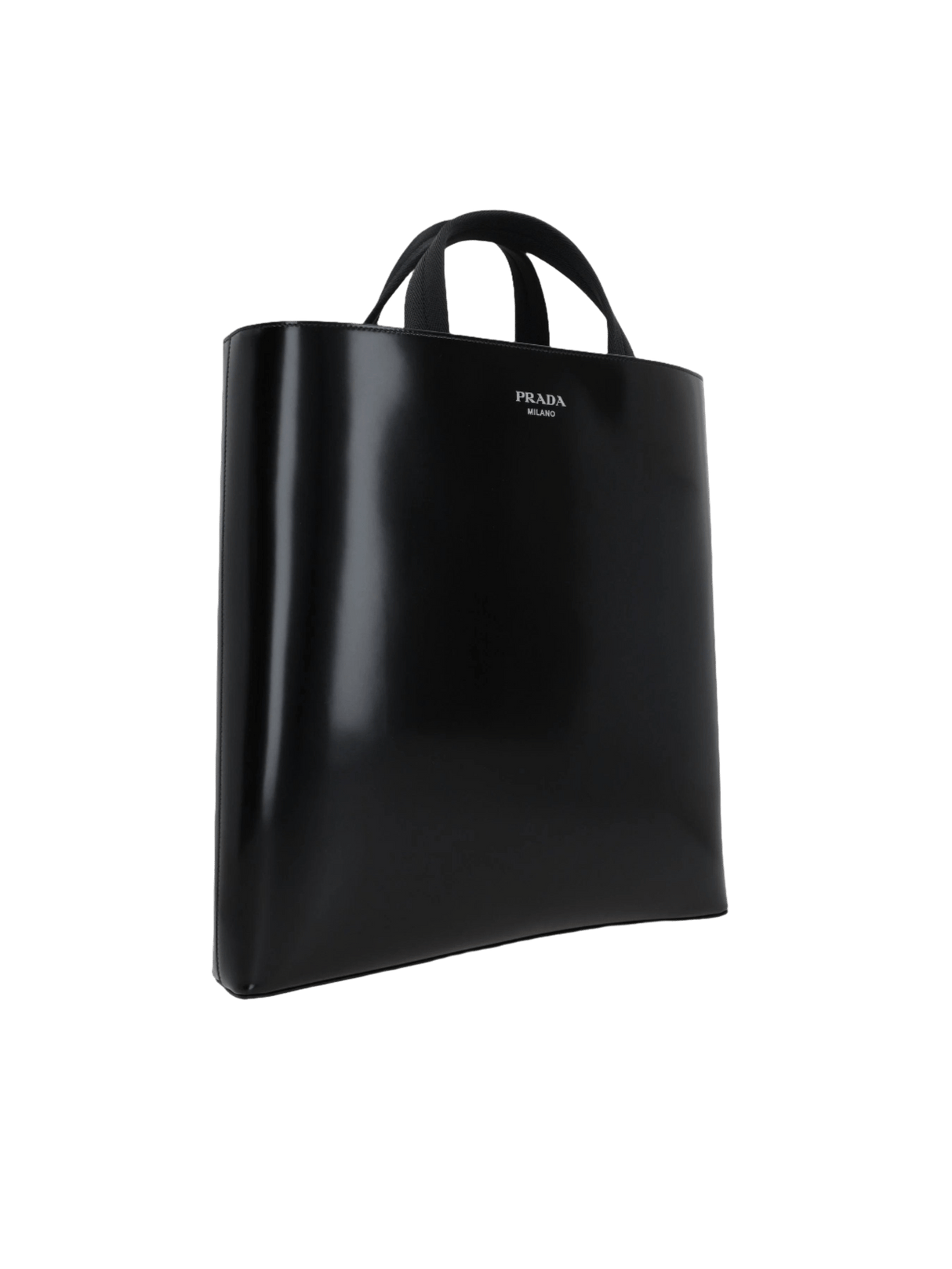 Brushed Leather Tote Bag-PRADA-JOHN JULIA