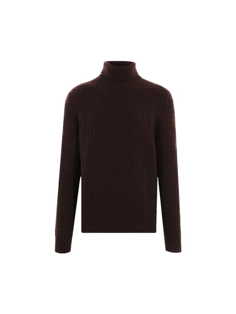 Cashmere and Wool Turtleneck-PRADA-JOHN JULIA