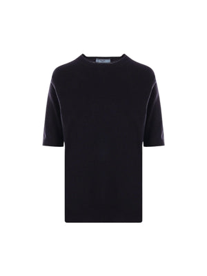 PRADA-Cashmere Short-sleeved Sweater-JOHN JULIA