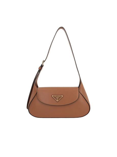 PRADA-City Leather Small Shoulder Bag-JOHN JULIA