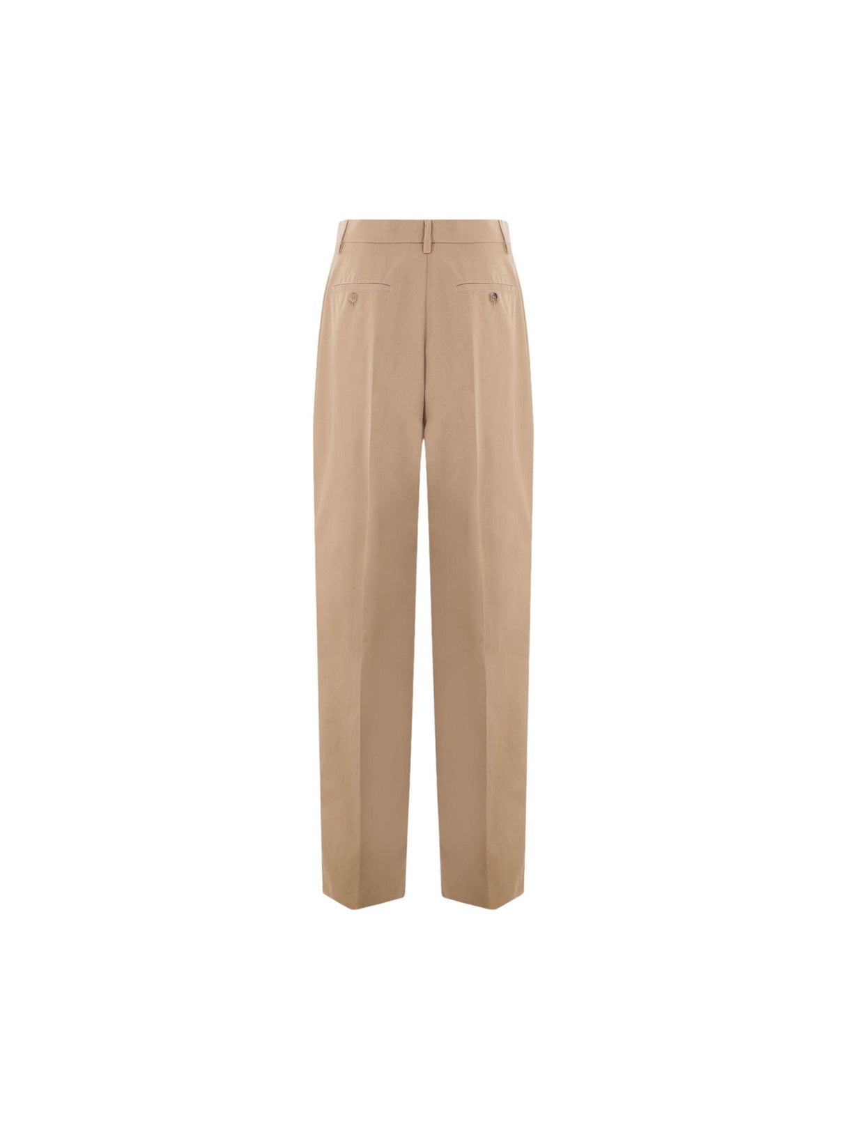 Cotton Oversized Pants-PRADA-JOHN JULIA