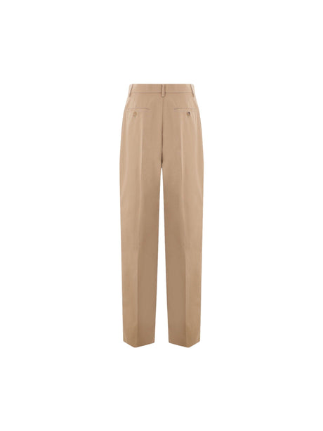 Cotton Oversized Pants-PRADA-JOHN JULIA