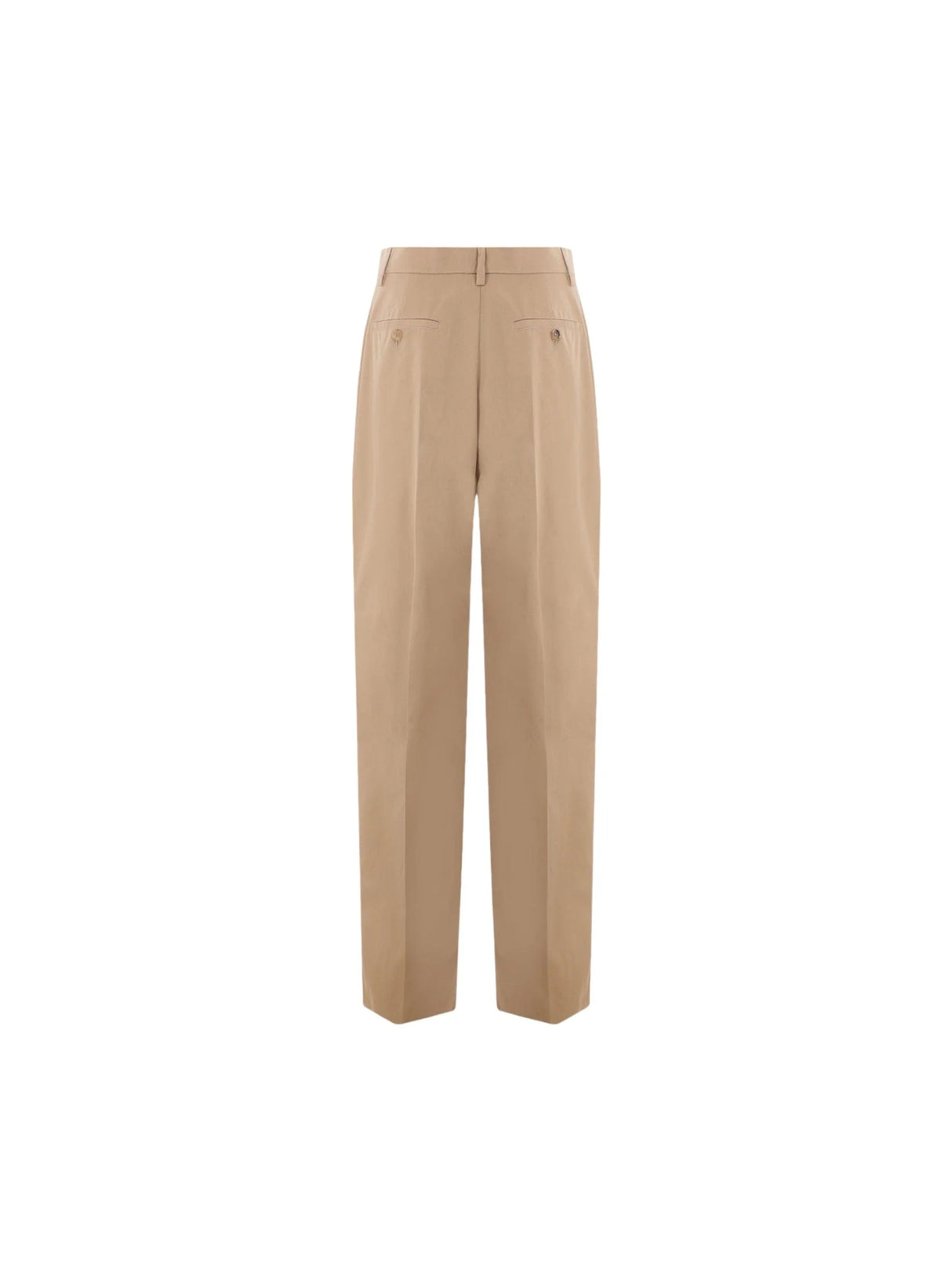 Cotton Oversized Pants-PRADA-JOHN JULIA