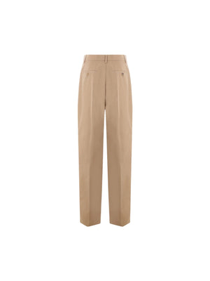 Cotton Oversized Pants-PRADA-JOHN JULIA