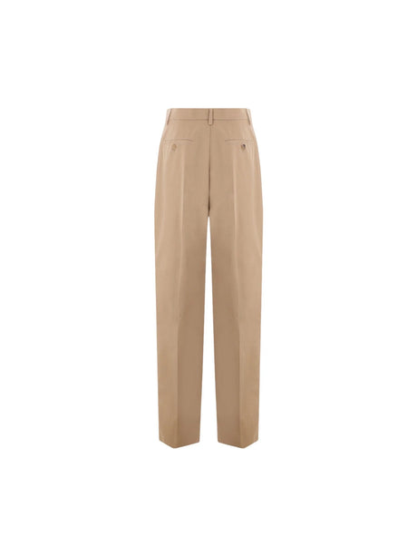 Cotton Oversized Pants-PRADA-JOHN JULIA