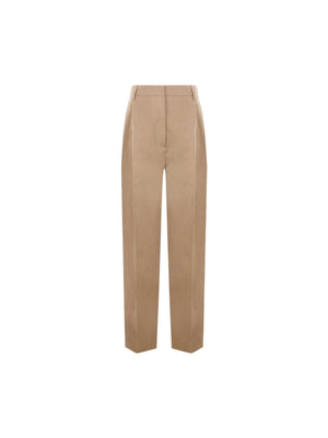 Cotton Oversized Pants-PRADA-JOHN JULIA