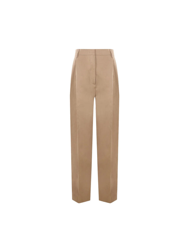 Cotton Oversized Pants-PRADA-JOHN JULIA